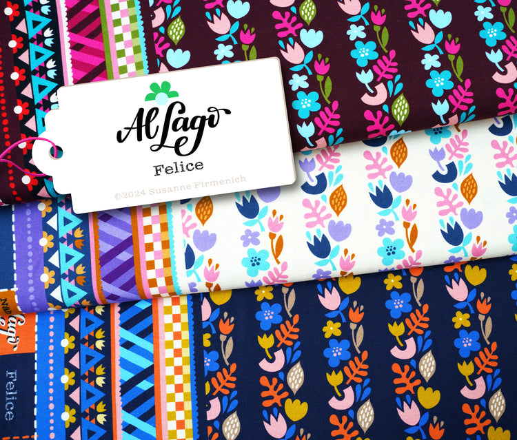 Al Lago - FELICE - New Cotton Satin Webware