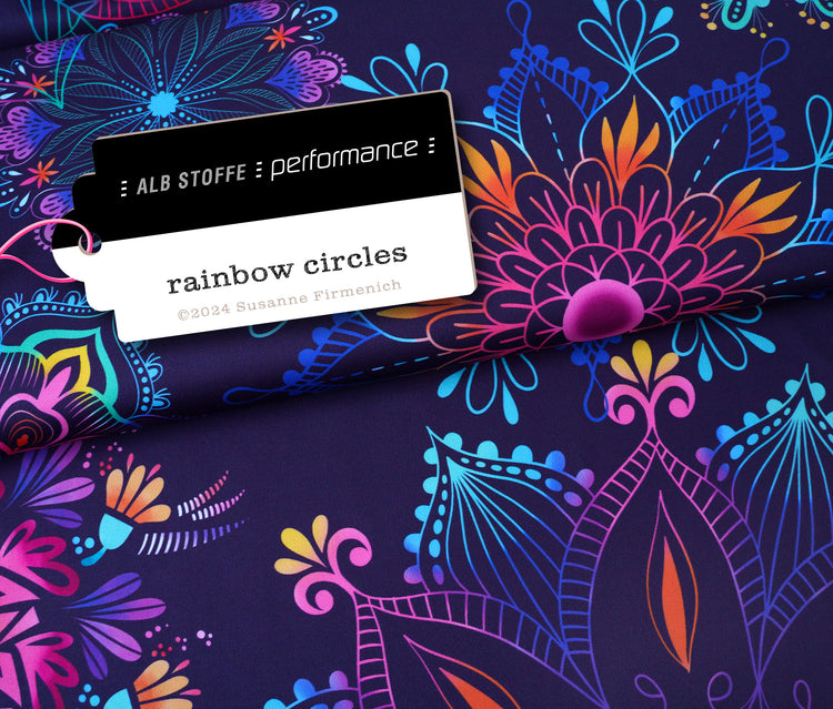 Performance - RAINBOW CIRCLES VIOLETT