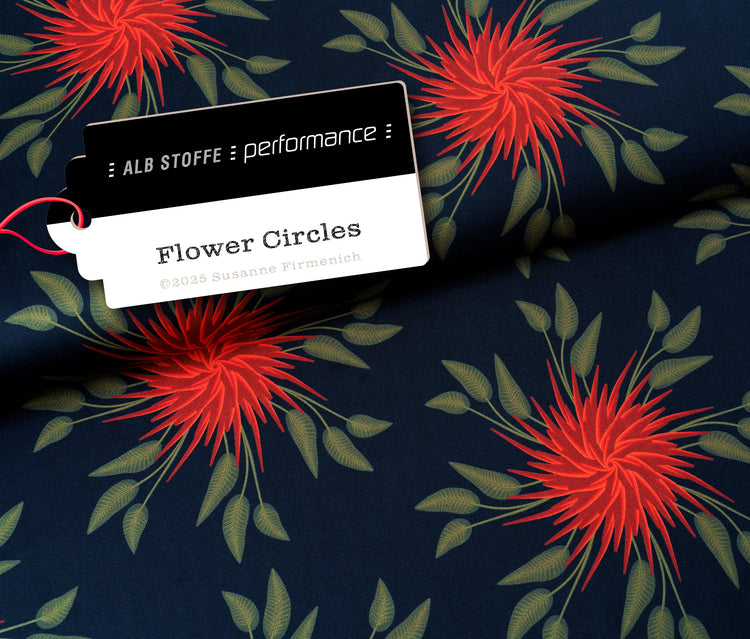 Performance - FLOWER CIRCLE SCHWARZ