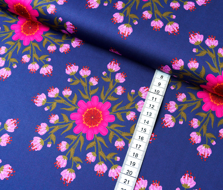 Performance - FLOWER CIRCLE NAVY