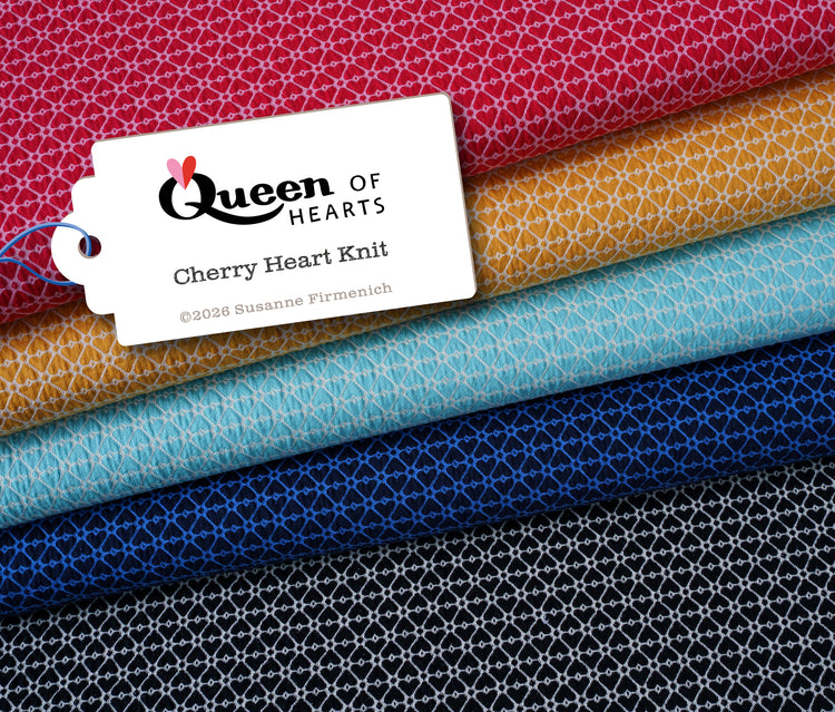 Queen of Hearts - CHERRY HEART KNIT