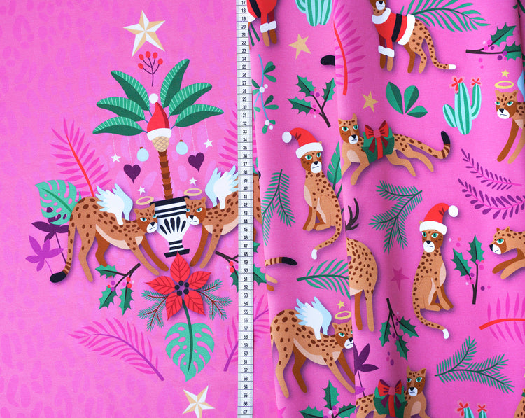 Wild XMas 2025 - LEO Panel pink - Sweat