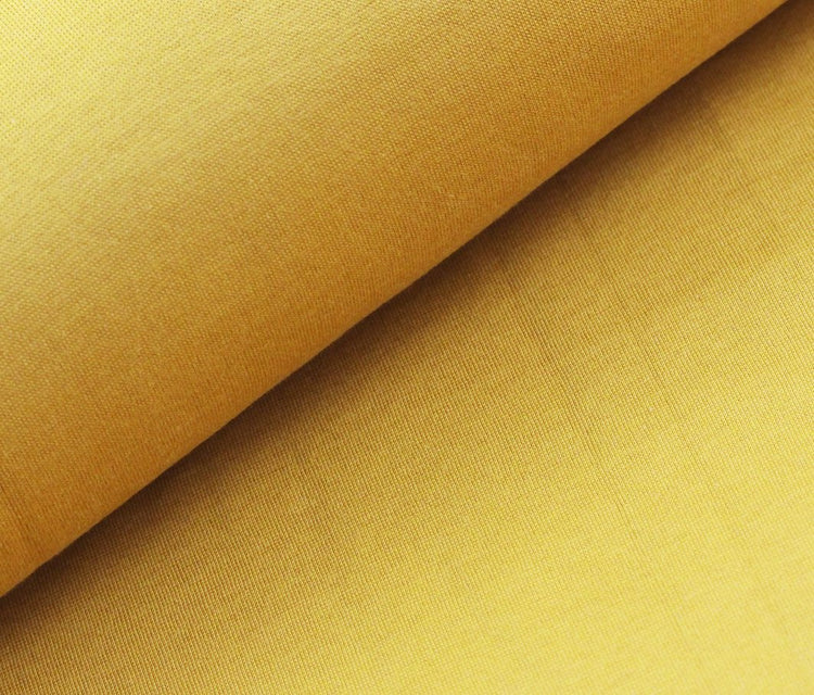 BIO BAUMWOLL SINGLE JERSEY -senf- A73