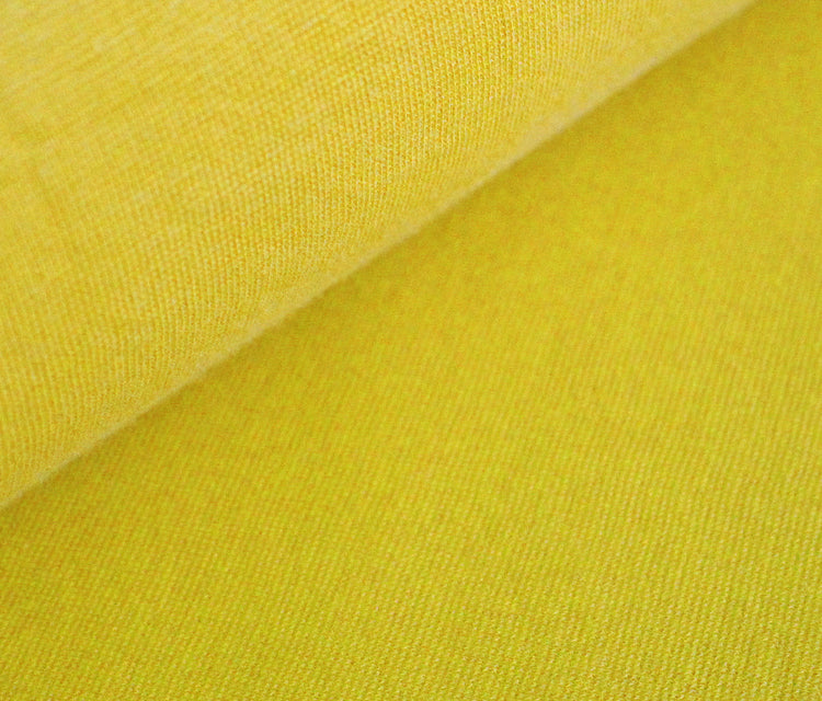 BIO BAUMWOLL SINGLE JERSEY -giallino- A77