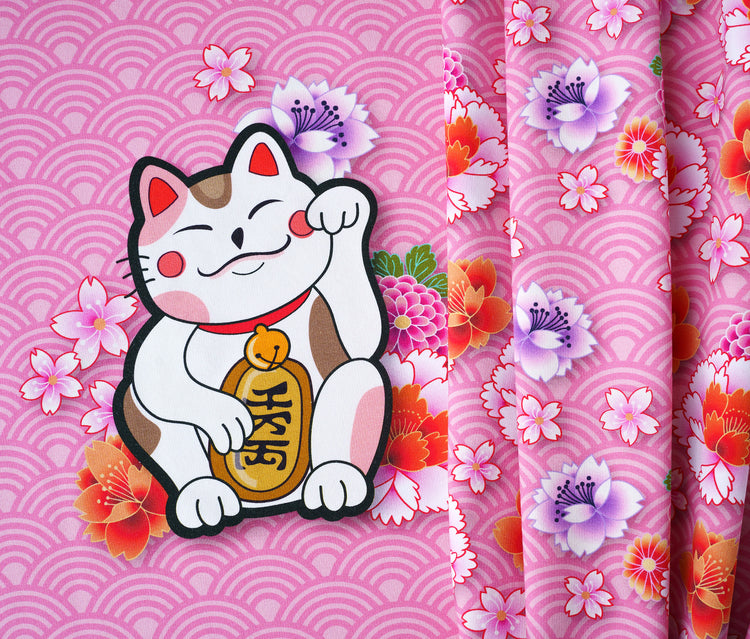 Sakura - MENEKI NEKO Panel - Sweat