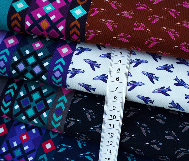 Travel The World - FIRST CLASS - New Cotton Satin Webware