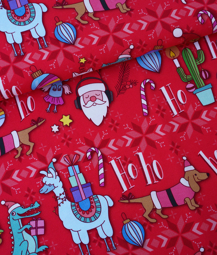 Ugly Christmas Sweater - HAPPY XMAS - Sweat rot