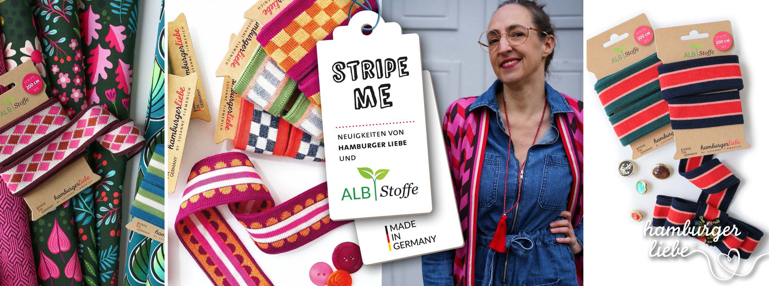 HAMBURGER LIEBE STRIPE ME