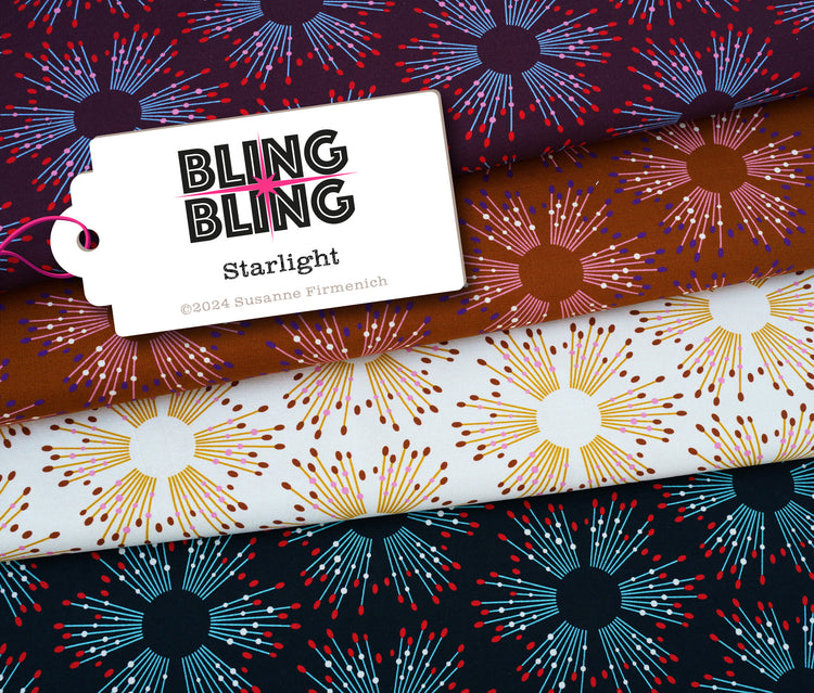 Bling Bling - STARLIGHT - Cotton Musselin - Double Gauze