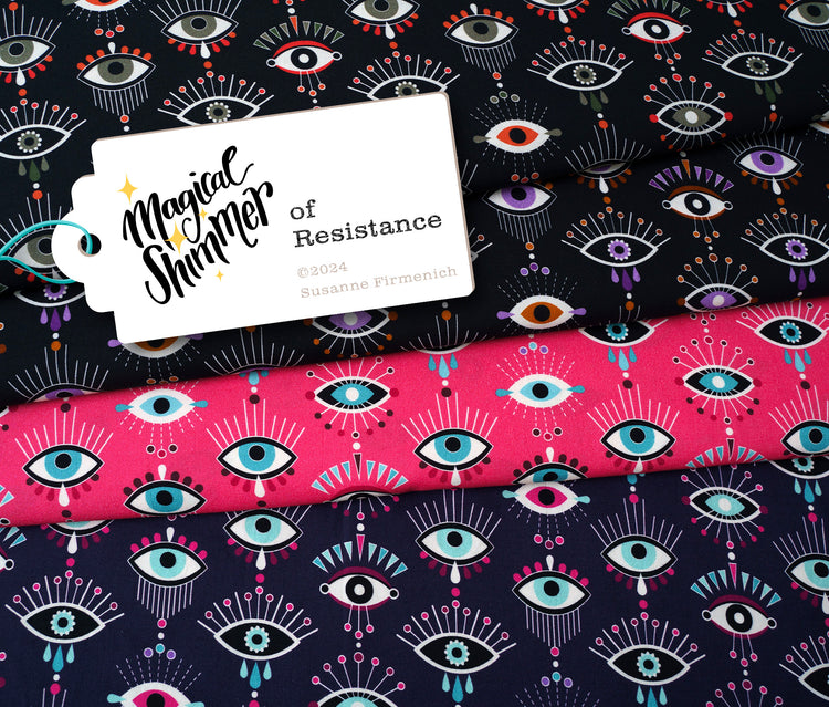 Magical Shimmer - OF RESISTANCE - Cotton Musselin - Double Gauze