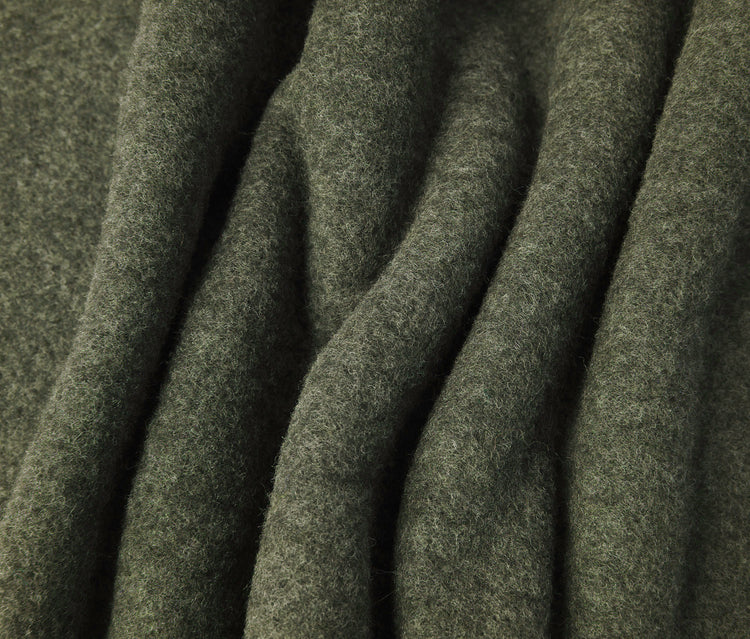 MERINO WOLLFLEECE staub olive