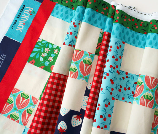 Picknick - CHEATER QUILT - Popeline