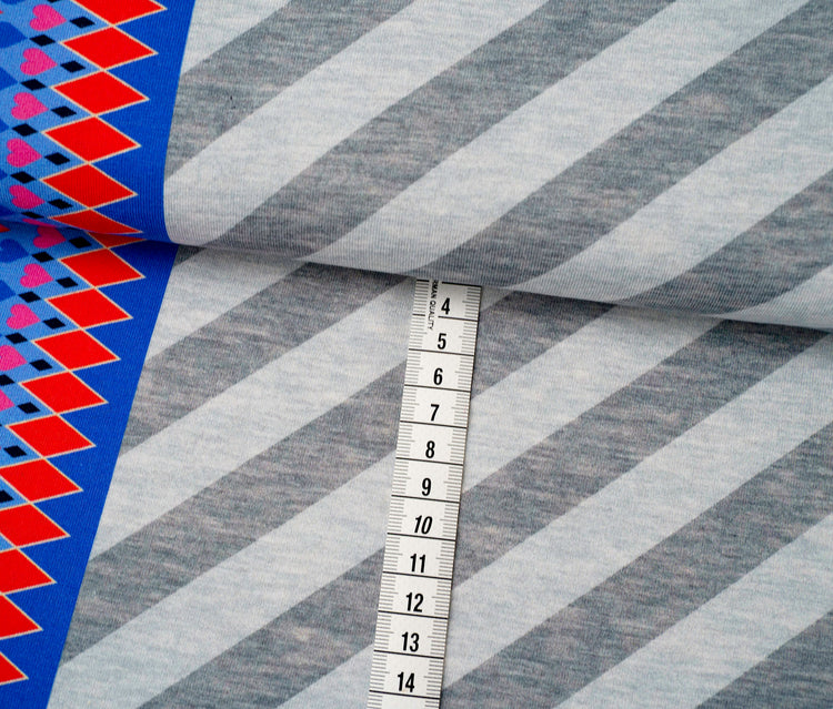 Queen of Hearts - ROYAL STRIPES - Sweat