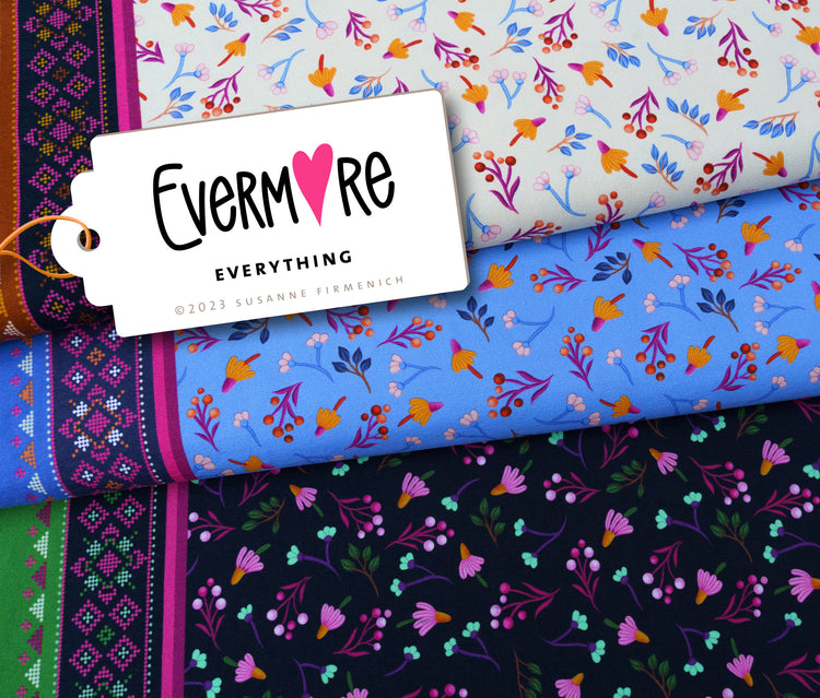 Evermore - EVERYTHING - New Cotton Satin Webware