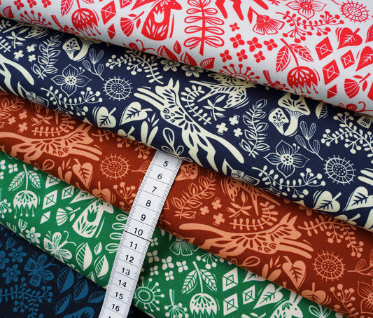 Pretty & Pure - CIRCLES - New Cotton Satin Webware