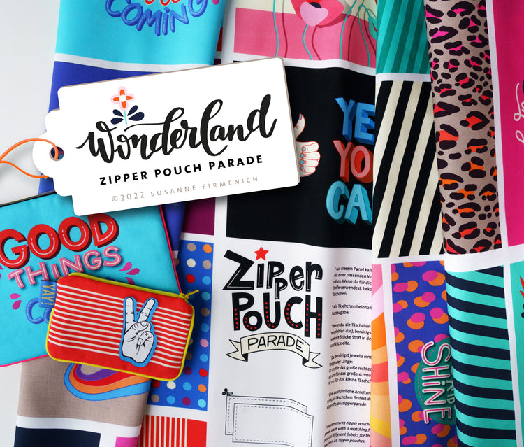 Wonderland - ZIPPER POUCH PARADE